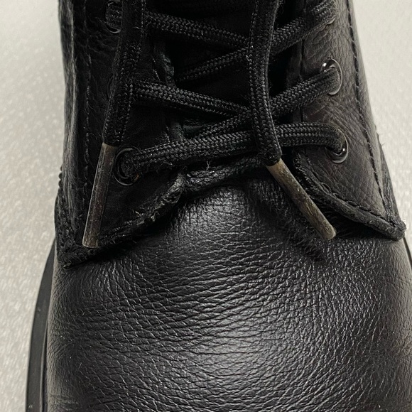 Dr. Martens Junior 1460 Pascal J Leather Boots in Black Size Big Kids 3 VGUC - Picture 14 of 16